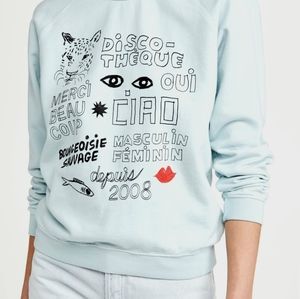 Clare v pull over sweatshirt